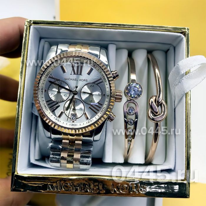 Часы Michael Kors - подарочный набор с браслетом (10203)