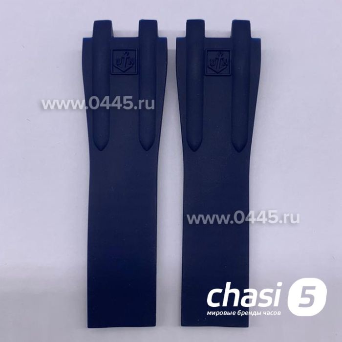 Каучуковый Ремешок Ulysse Nardin синий (13660)