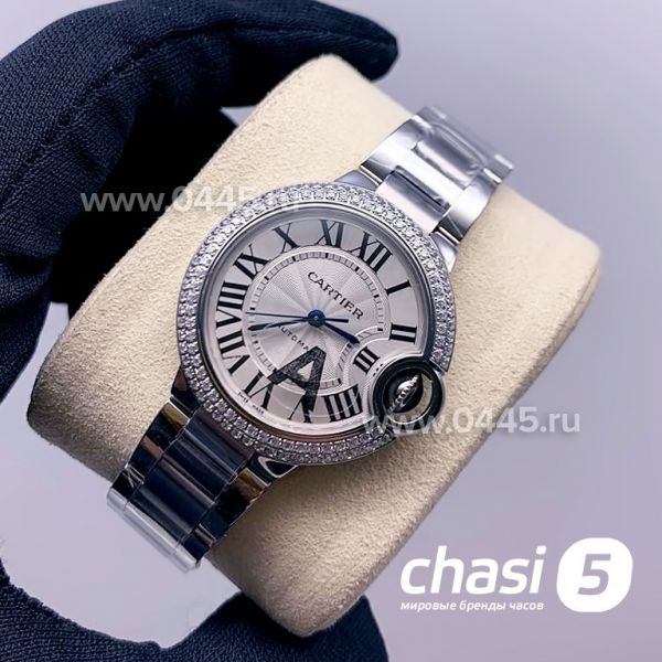 Часы Cartier Ballon Bleu - 33 мм - Дубликат (13909)