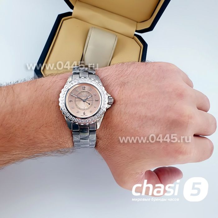 Часы Chanel J12 Diamonds Black (14766)