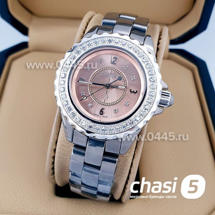 Часы Chanel J12 Diamonds Black (14767)