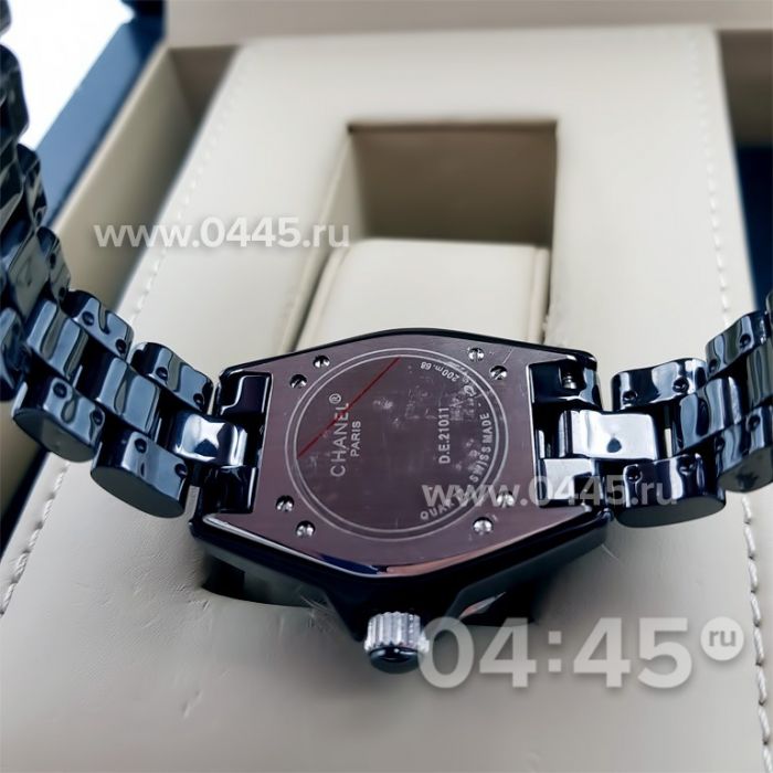 Часы Chanel J12 Diamonds Black small (01523)