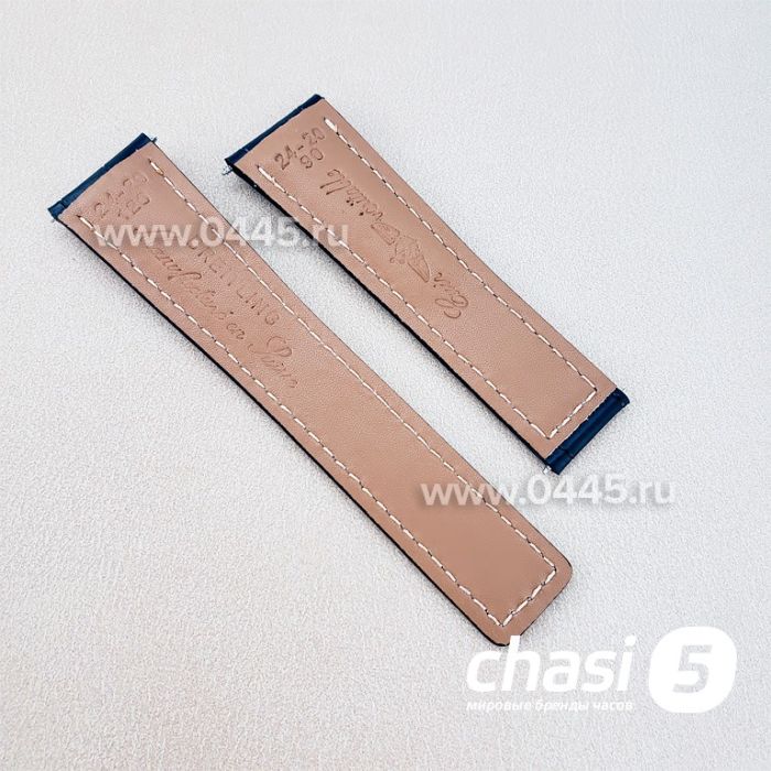 Ремешок Breitling мужской черный (16720)