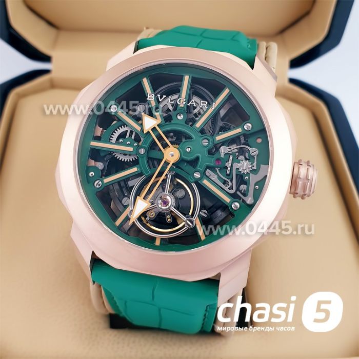 Часы Bvlgari Octo Roma Tourbillon Sapphire (23555)
