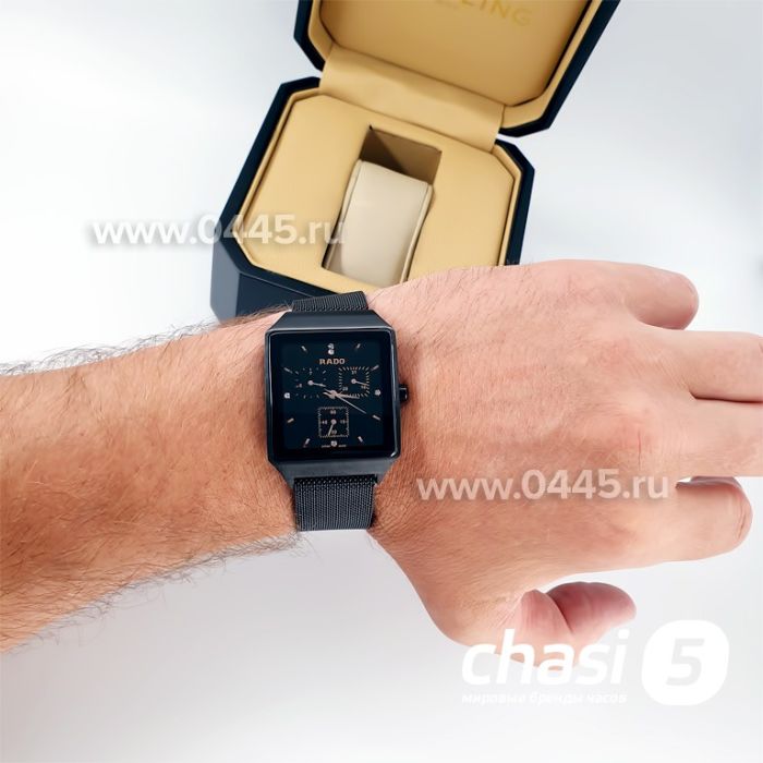 Часы Rado Square Multidial Rose Gold (07572)