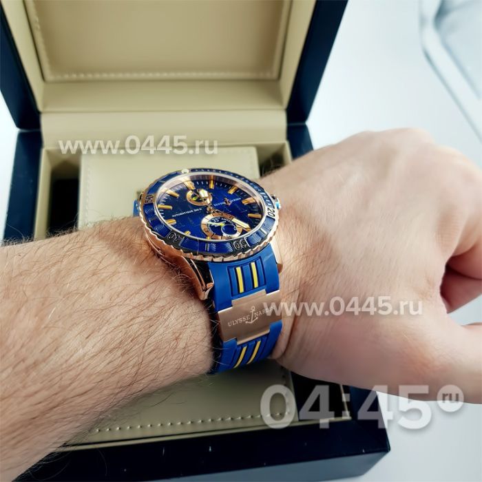 Часы Ulysse Nardin Maxi Marine Diver Blue (07845)